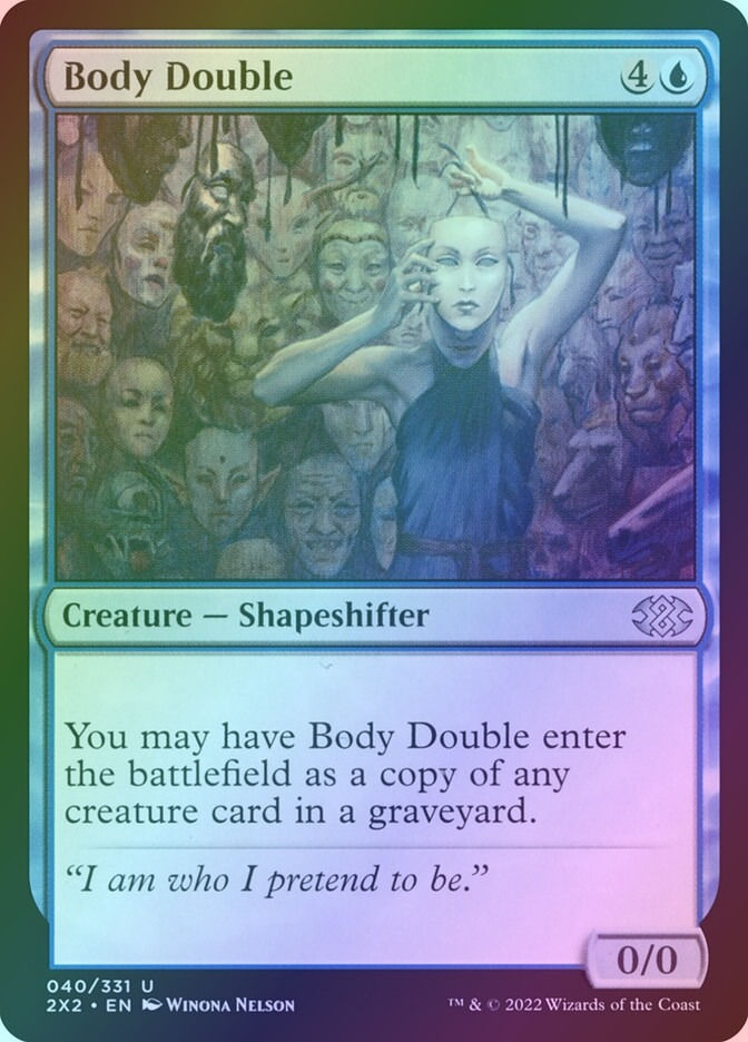 Body Double (2X2) (40) / Foil