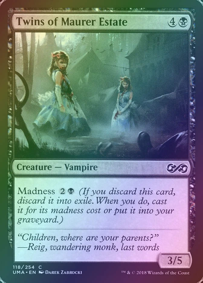 Twins of Maurer Estate (UMA) (118) / Foil