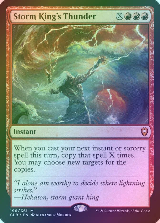 Storm King's Thunder (CLB) (196) / Foil