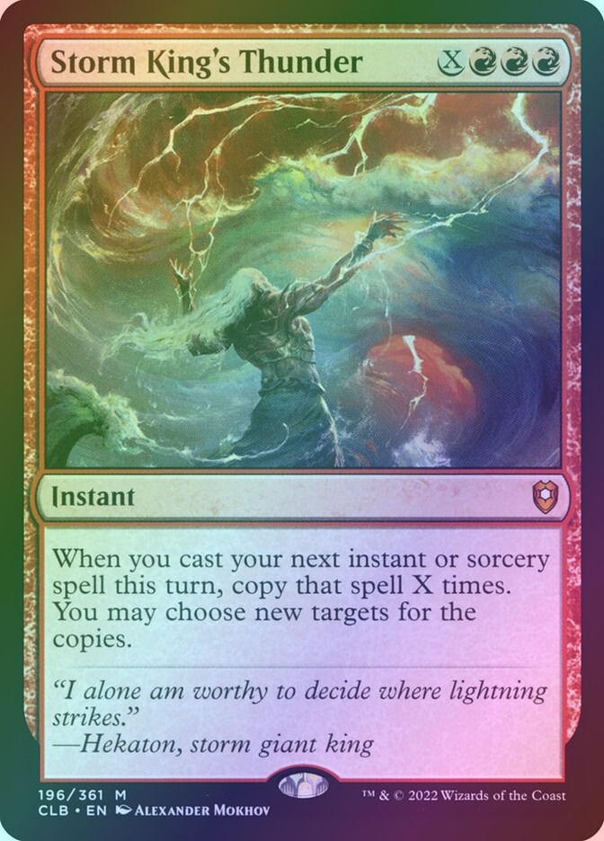 Storm King's Thunder (CLB) (196) / Foil