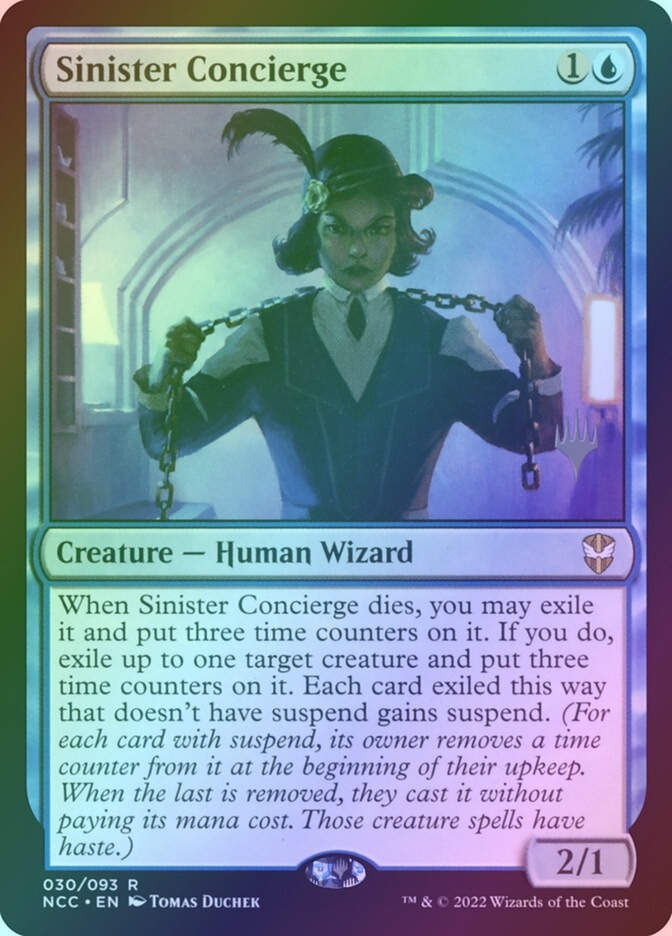 Sinister Concierge (PNCC) (30p) / Foil