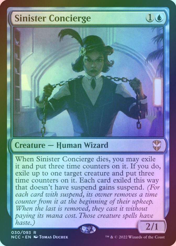 Sinister Concierge (PNCC) (30p) / Foil