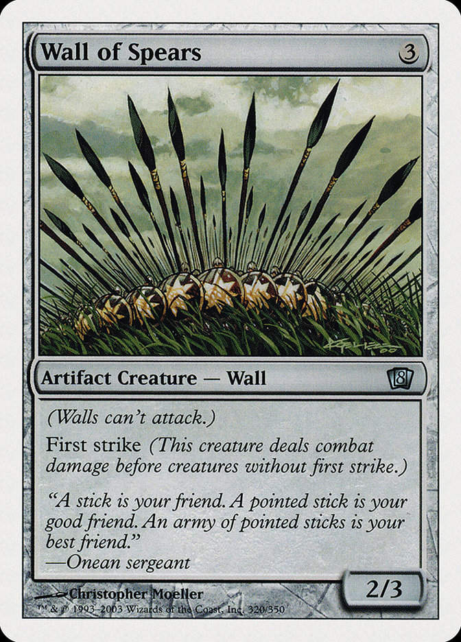 Wall of Spears (8ED) (320)