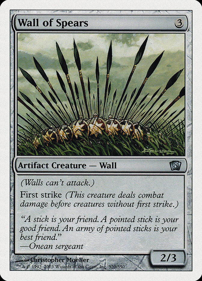 Wall of Spears (8ED) (320)