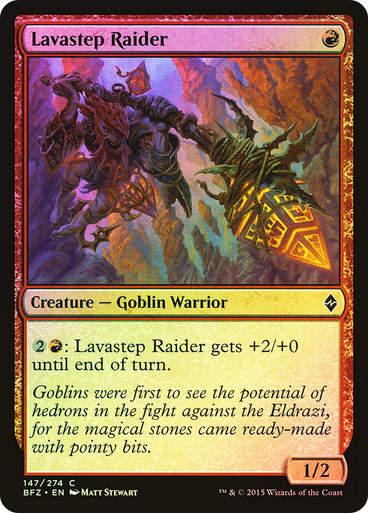 Lavastep Raider (BFZ) (147) / Foil