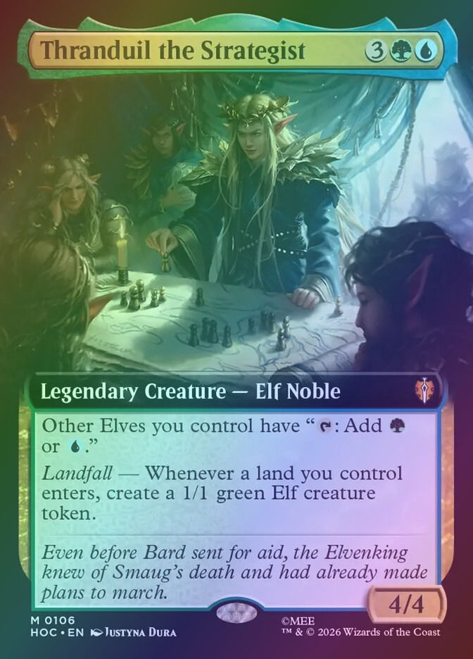 Thranduil the Strategist (HOC) (106) / Foil