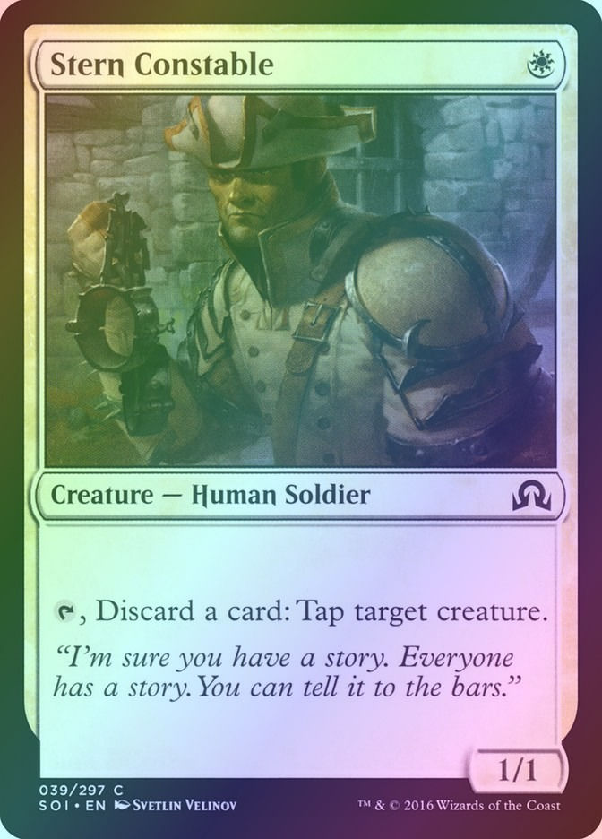 Stern Constable (SOI) (39) / Foil