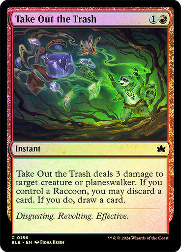 Take Out the Trash (blb) (156) / Foil