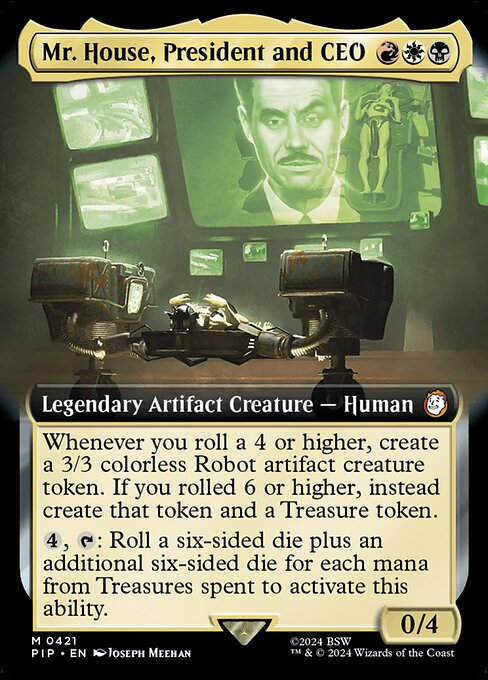 Mr. House, President and CEO (pip) (421) / Extended Art