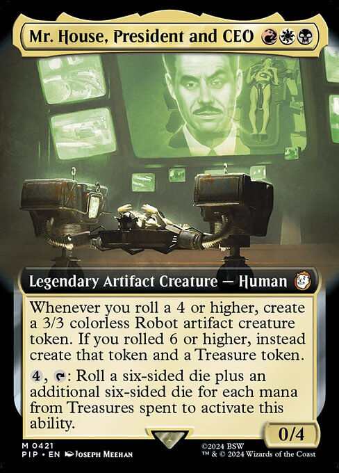 Mr. House, President and CEO (pip) (421) / Extended Art
