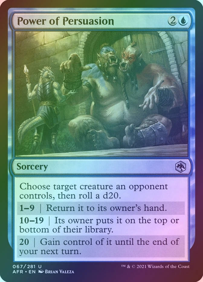 Power of Persuasion (AFR) (67) / Foil
