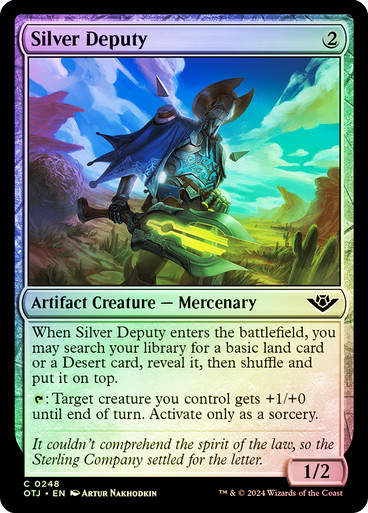 Silver Deputy (otj) (248) / Foil