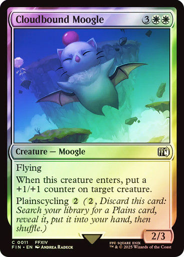 Cloudbound Moogle (FIN) (11) / Foil