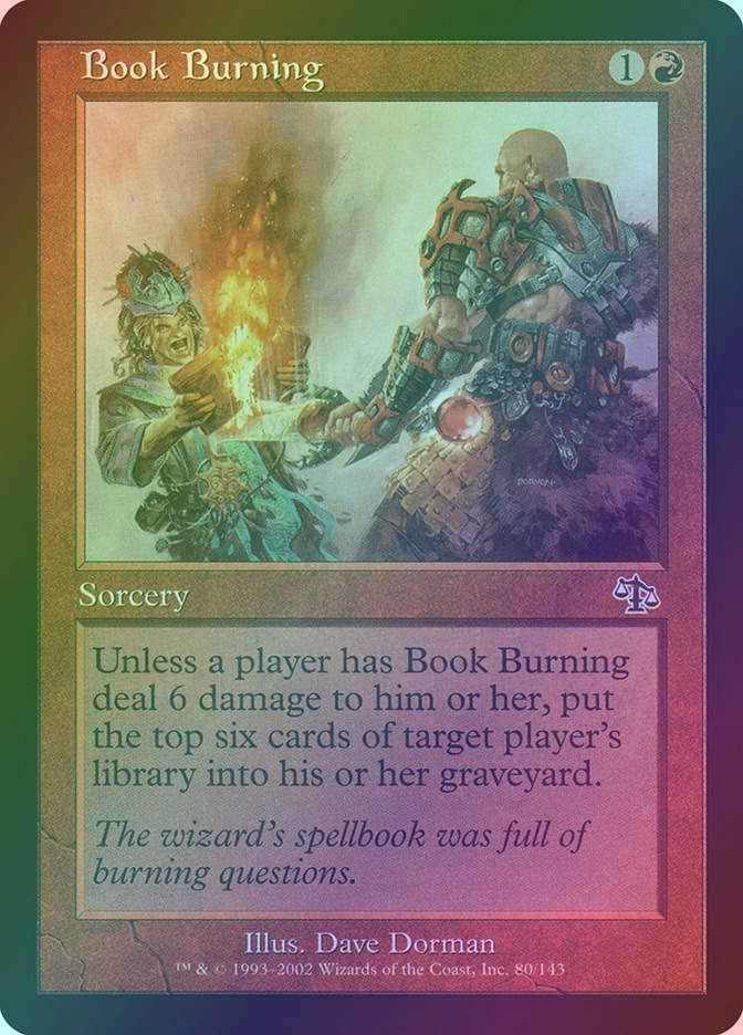 Book Burning (JUD) (80) / Foil