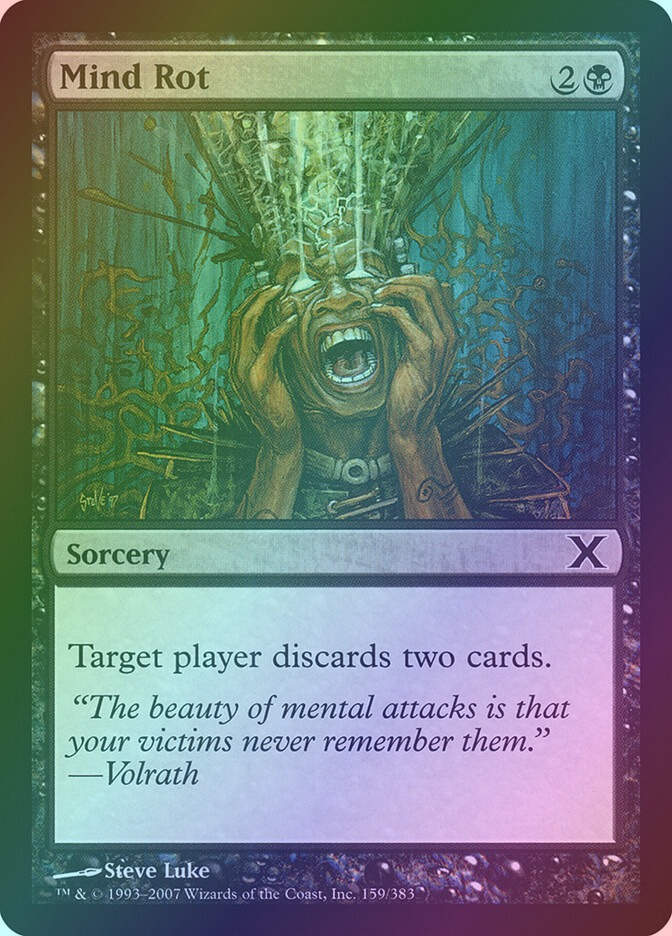 Mind Rot (10E) (159) / Foil