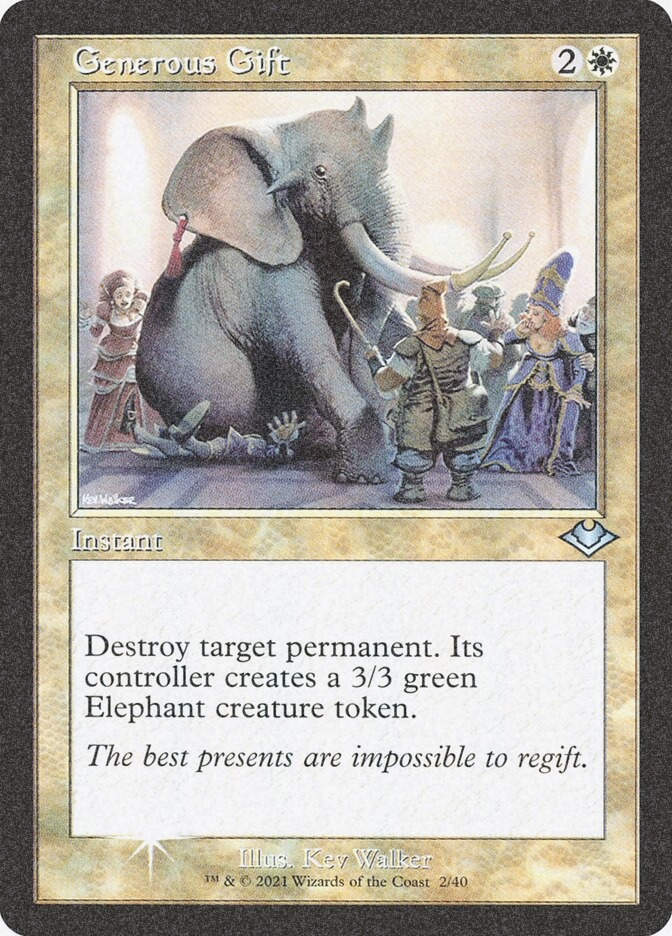 Generous Gift (H1R) (2) / Foil Etched