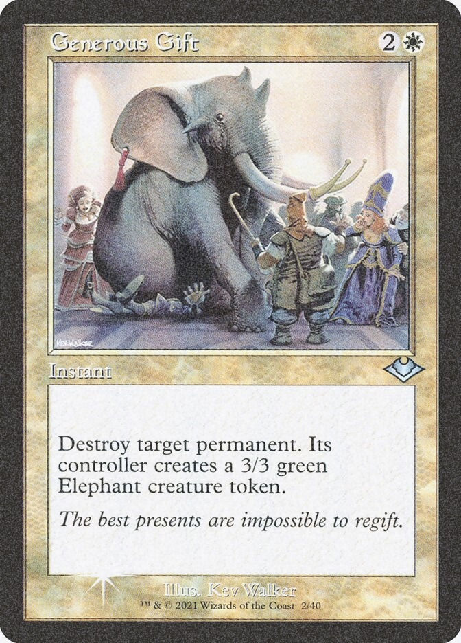 Generous Gift (H1R) (2) / Foil Etched