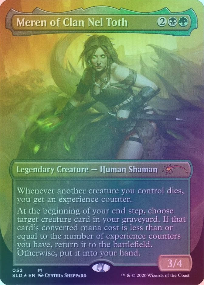 Meren of Clan Nel Toth (SLD) (52) / Borderless / Foil