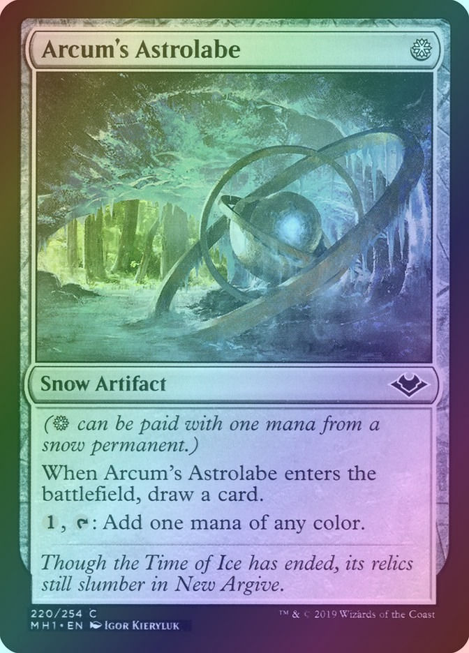 Arcum's Astrolabe (MH1) (220) / Foil