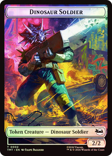 Copy // Dinosaur Soldier (TTMT) — cara 2 de 2
