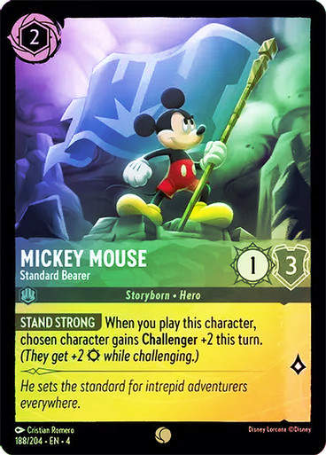 Mickey Mouse - Standard Bearer (LOR_URS) / Foil