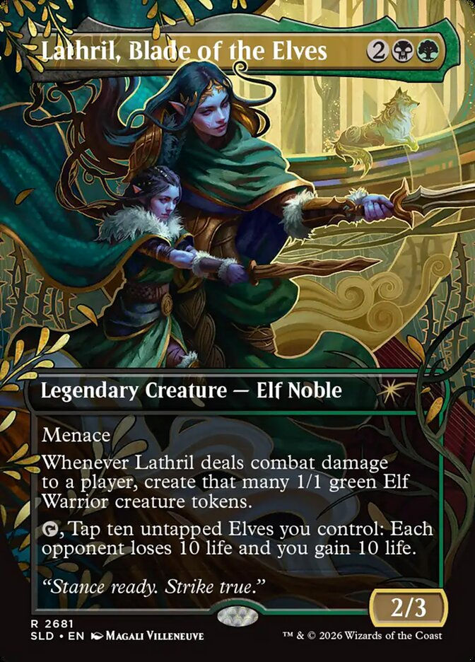 Lathril, Blade of the Elves (SLD) (2681) / Borderless