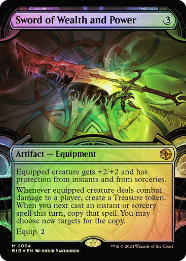 Sword of Wealth and Power (BIG) (64) / Showcase / Foil