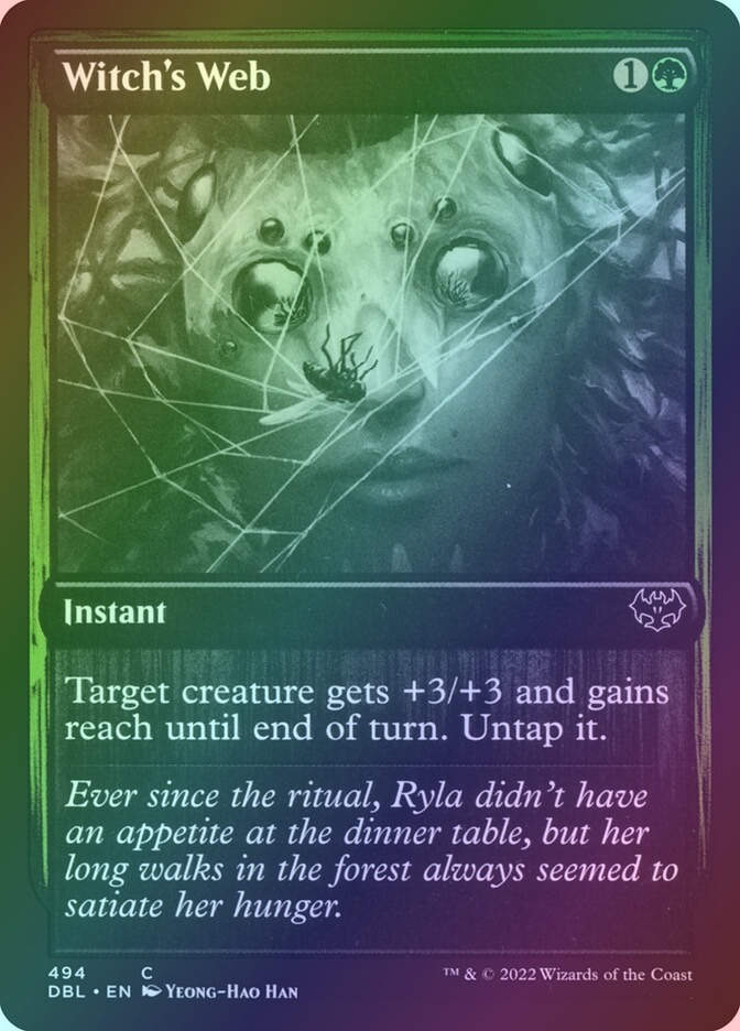 Witch's Web (DBL) (494) / Foil