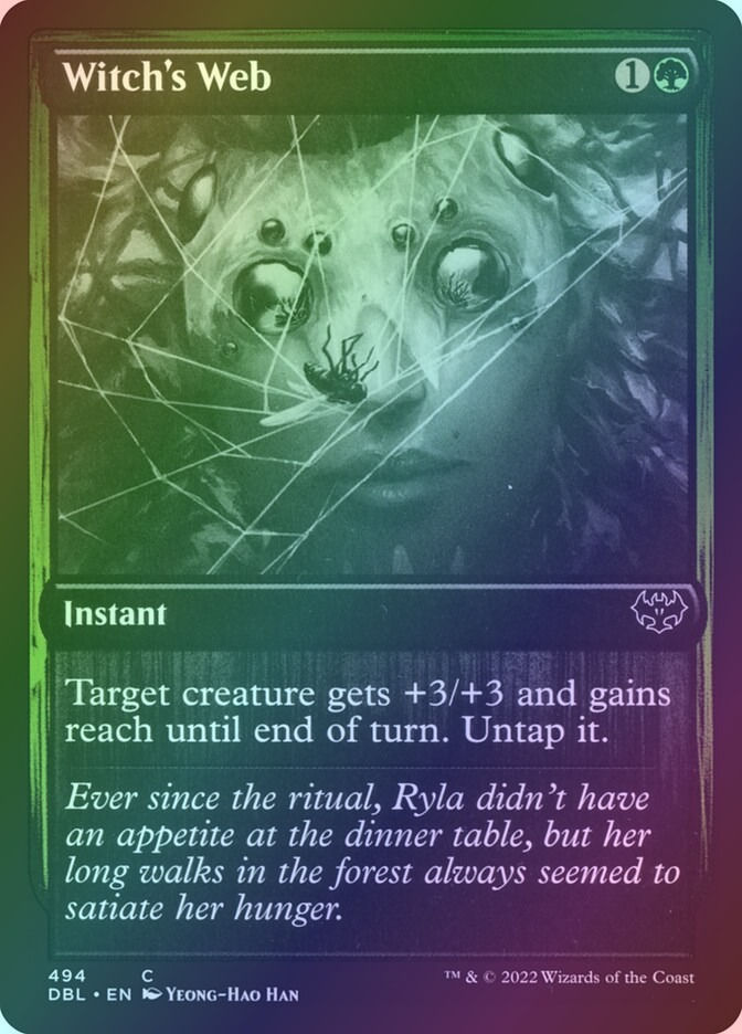 Witch's Web (DBL) (494) / Foil