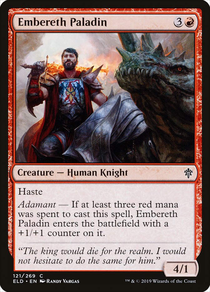 Embereth Paladin (ELD) (121)