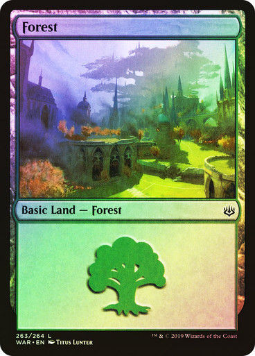 Forest (WAR) (263) / Foil