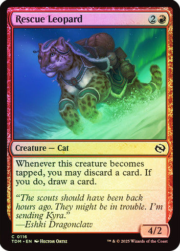 Rescue Leopard (TDM) (116) / Foil