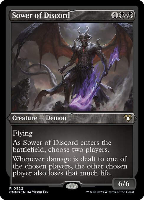 Sower of Discord (cmm) / Foil Etched