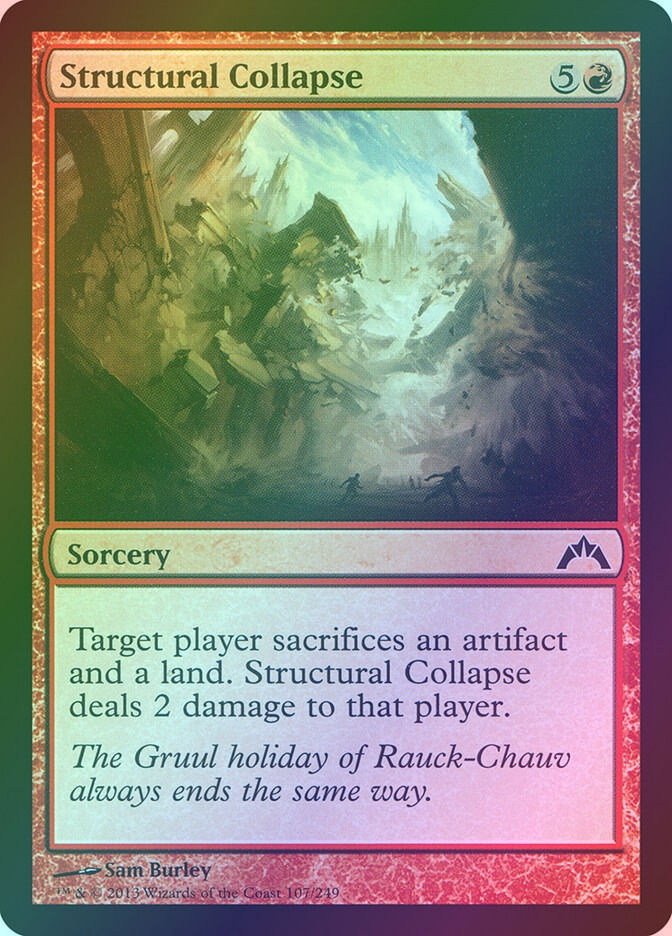 Structural Collapse (GTC) (107) / Foil