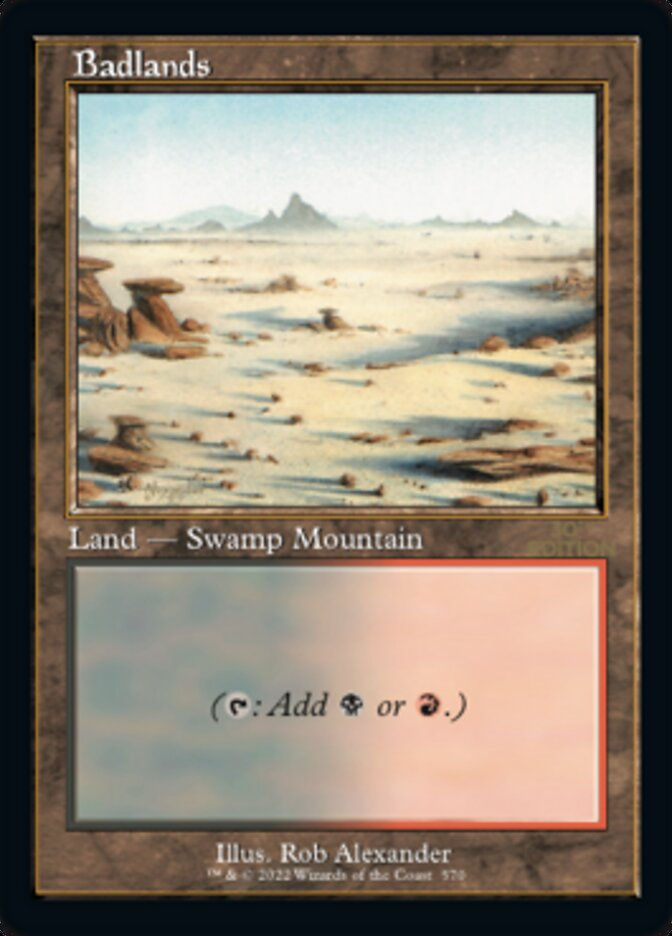 Badlands (30a) / Retro Frame