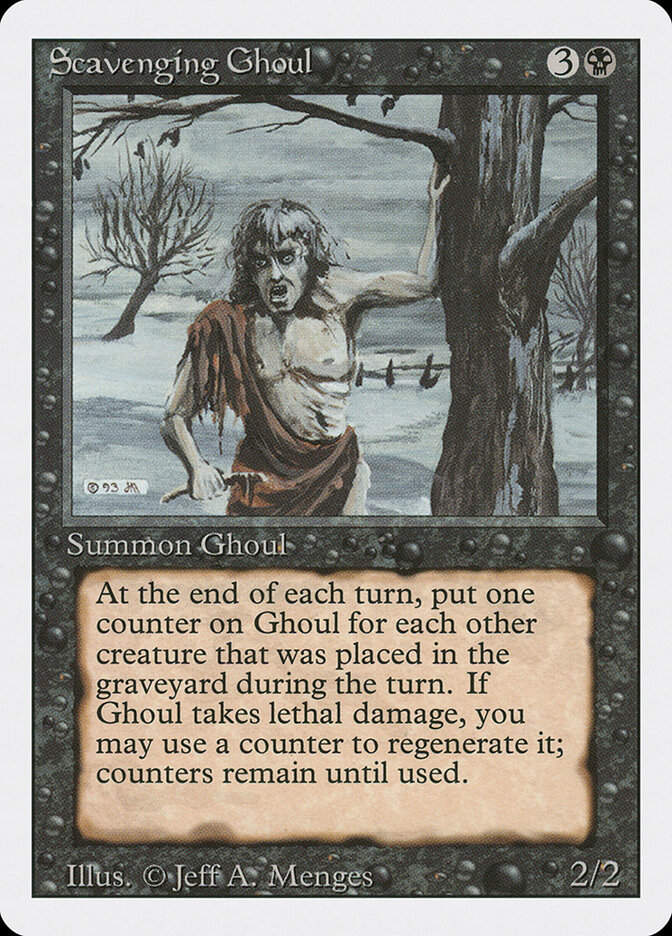 Scavenging Ghoul (3ED) (128)
