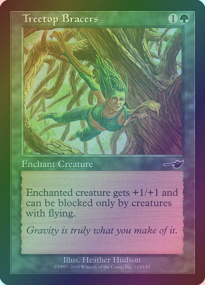 Treetop Bracers (NEM) (123) / Foil