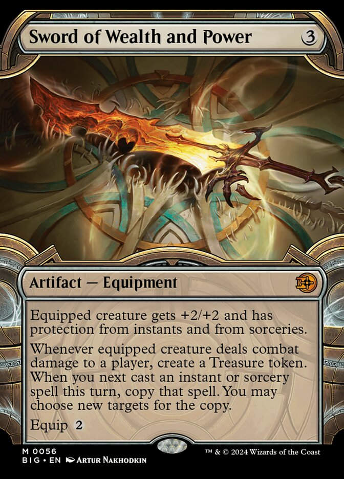 Sword of Wealth and Power (BIG) (56) / Showcase