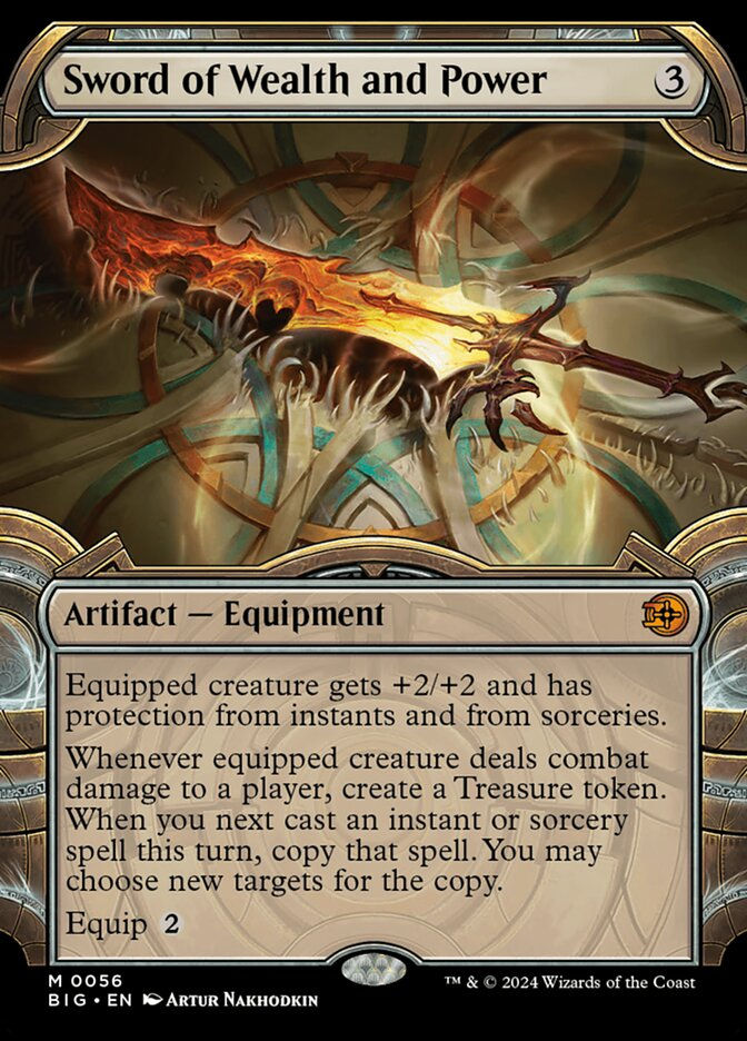 Sword of Wealth and Power (BIG) (56) / Showcase