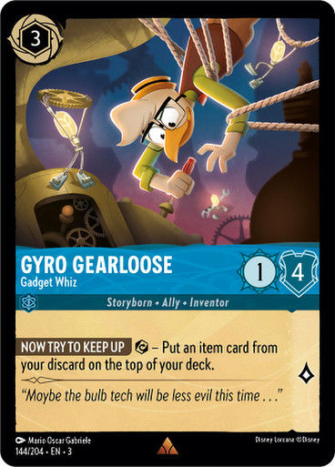 Gyro Gearloose - Gadget Whiz (LOR_ITI)