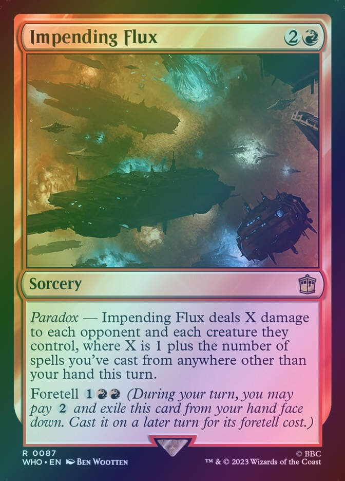 Impending Flux (WHO) (87) / Foil