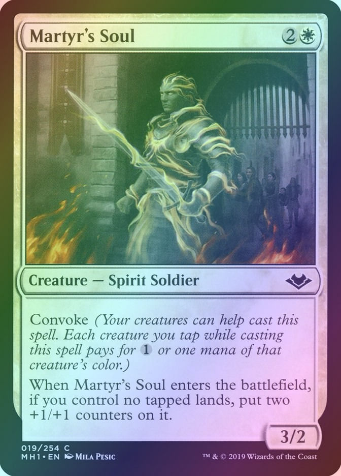 Martyr's Soul (MH1) (19) / Foil
