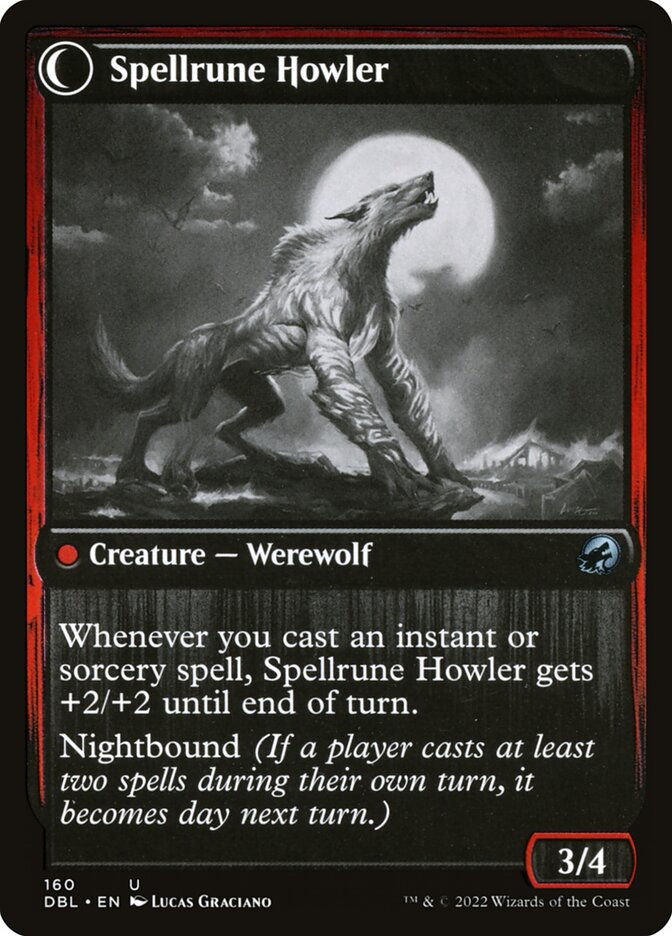 Spellrune Painter // Spellrune Howler (DBL) (160) — cara 2 de 2