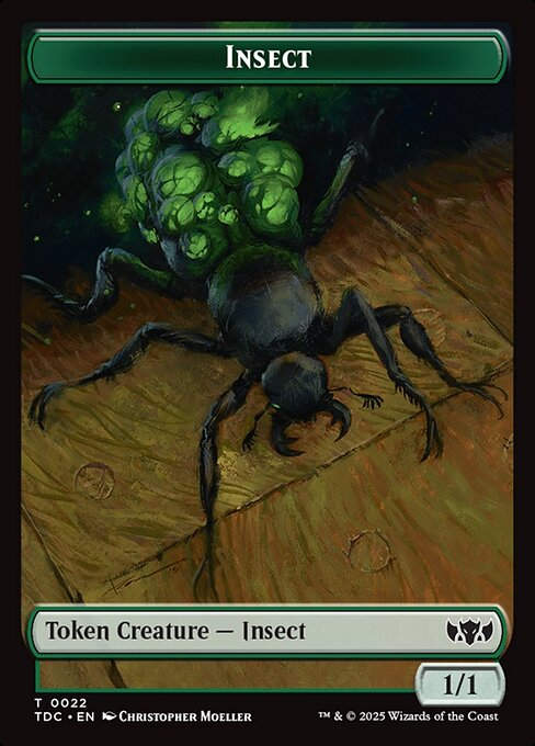 Insect (TTDC) (22) // Zombie Druid (TTDM)