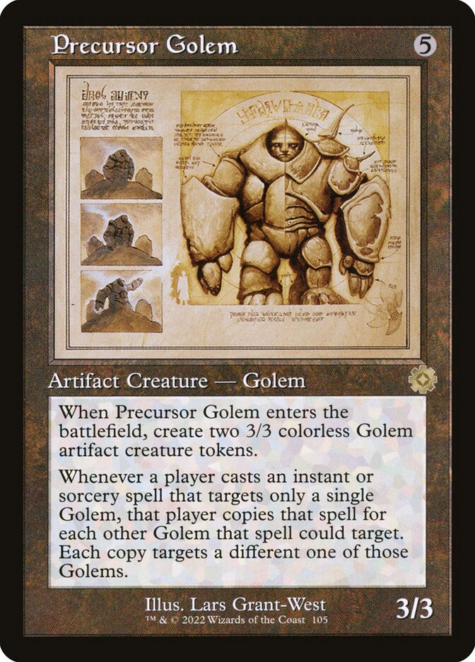 Precursor Golem (BRR) (105) / Schematic