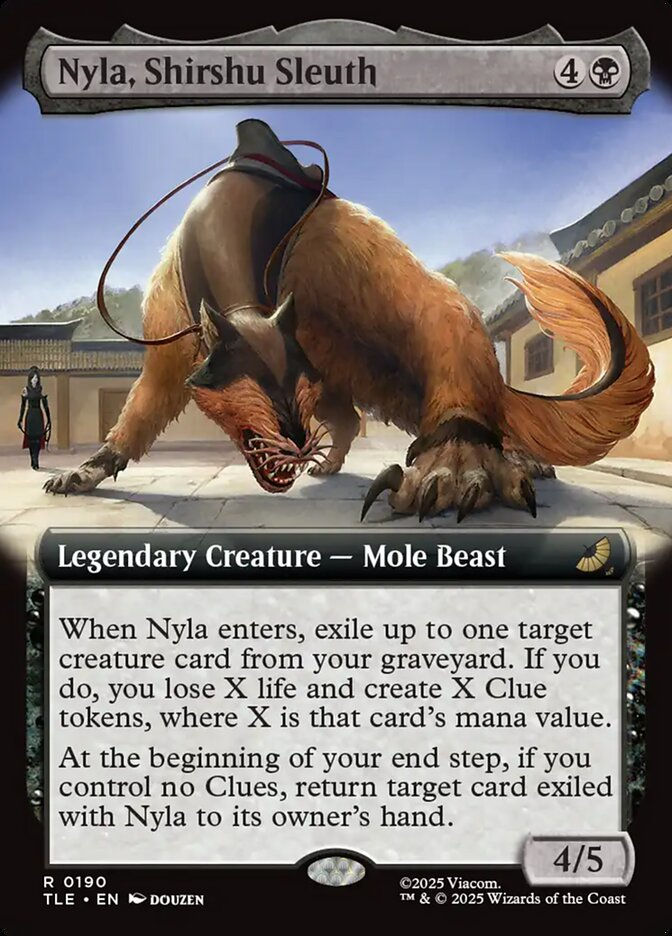 Nyla, Shirshu Sleuth (TLE) (190) / Extended Art