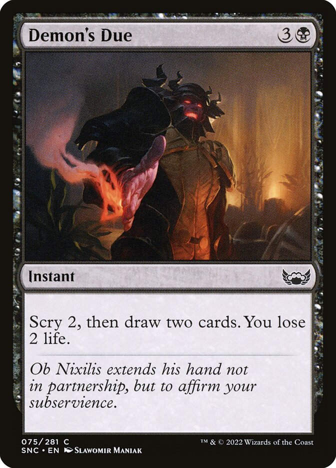 Demon's Due (SNC) (75)