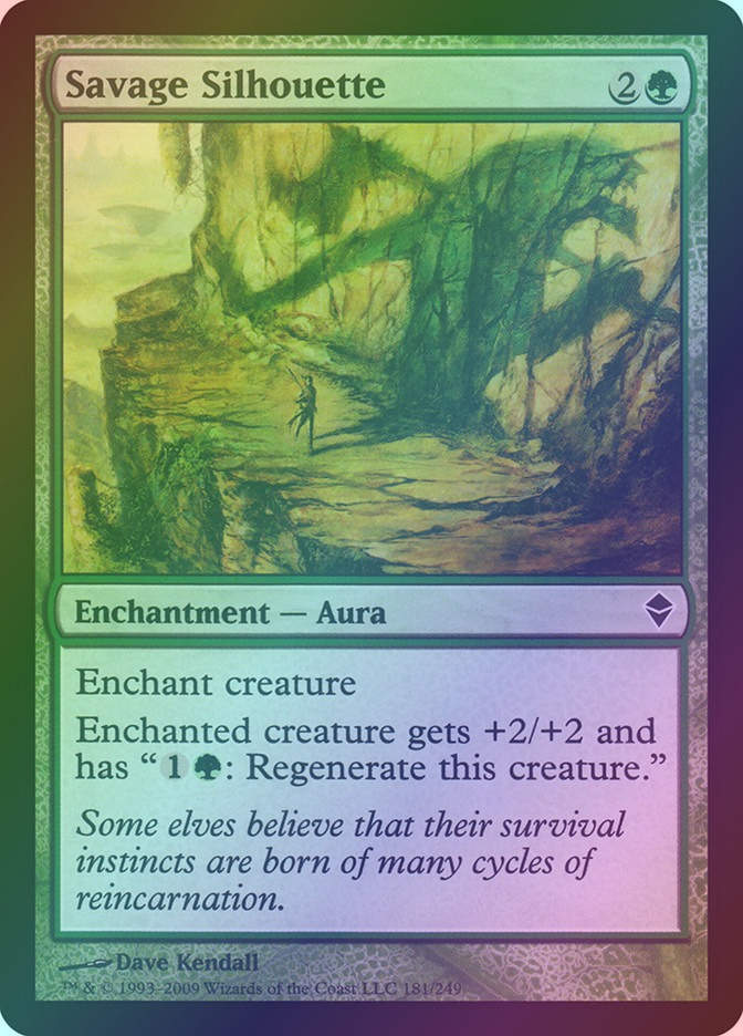 Savage Silhouette (ZEN) (181) / Foil