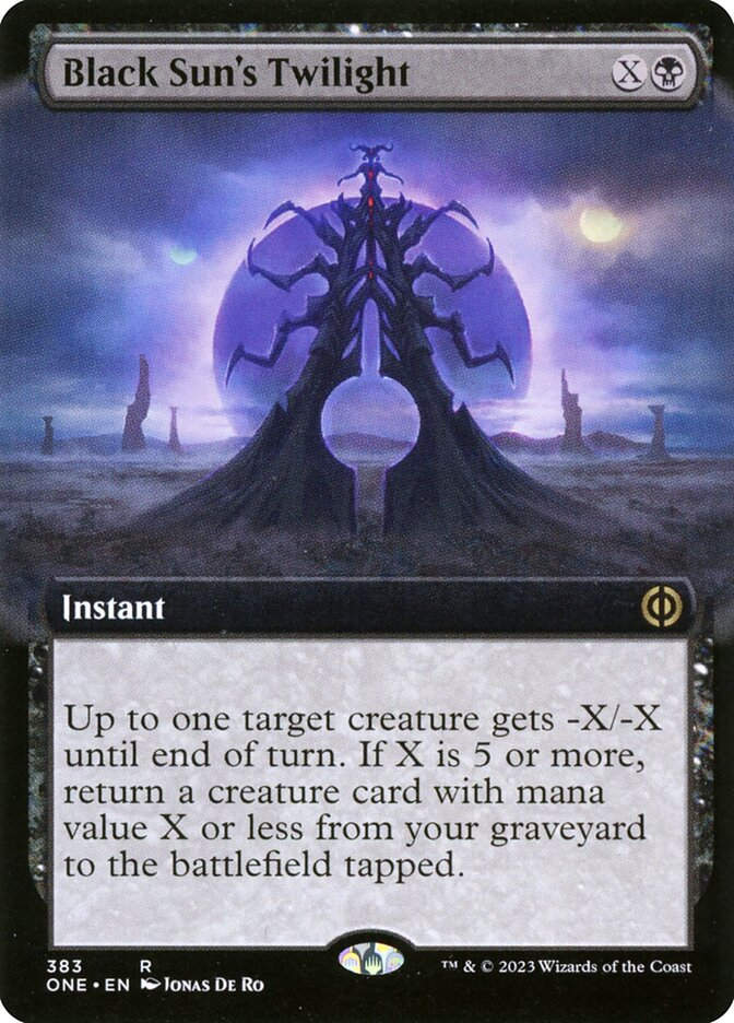 Black Sun's Twilight (ONE) (383) / Extended Art