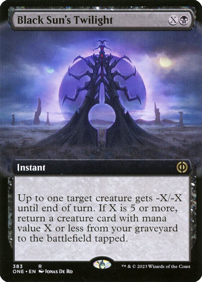 Black Sun's Twilight (ONE) (383) / Extended Art
